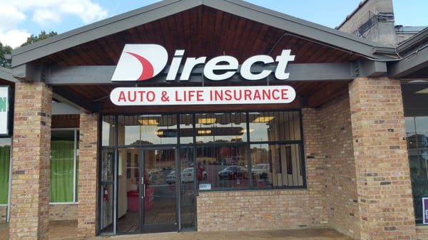Direct Auto Insurance storefront located at  3107 S Mendenhall Rd, Memphis
