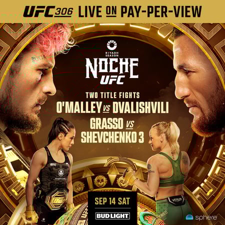 UFC 306 Live on pay-per-view