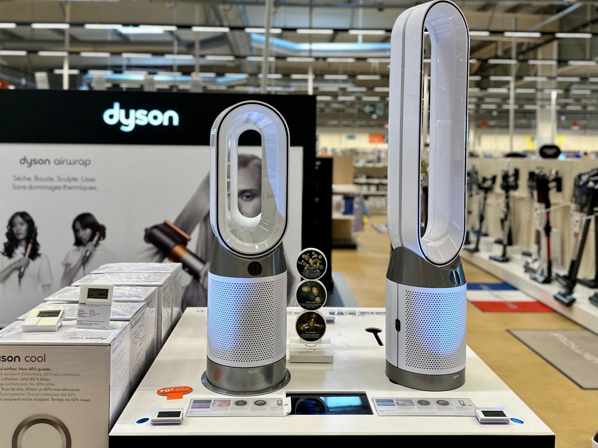 ventilateurs, purificateurs Dyson