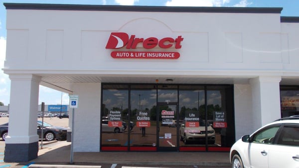 Direct Auto Insurance storefront located at  230 Collonade Plz, Senatobia