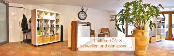 Coiffure FÖN-X - Reception / Empfangsbereich