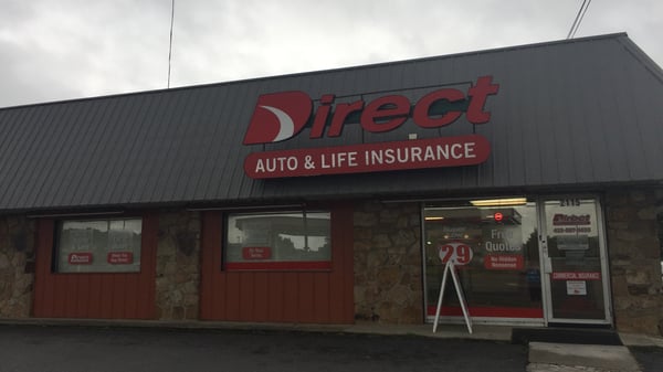 Direct Auto Insurance storefront located at  2115 W Andrew Johnson Hwy, Morristown
