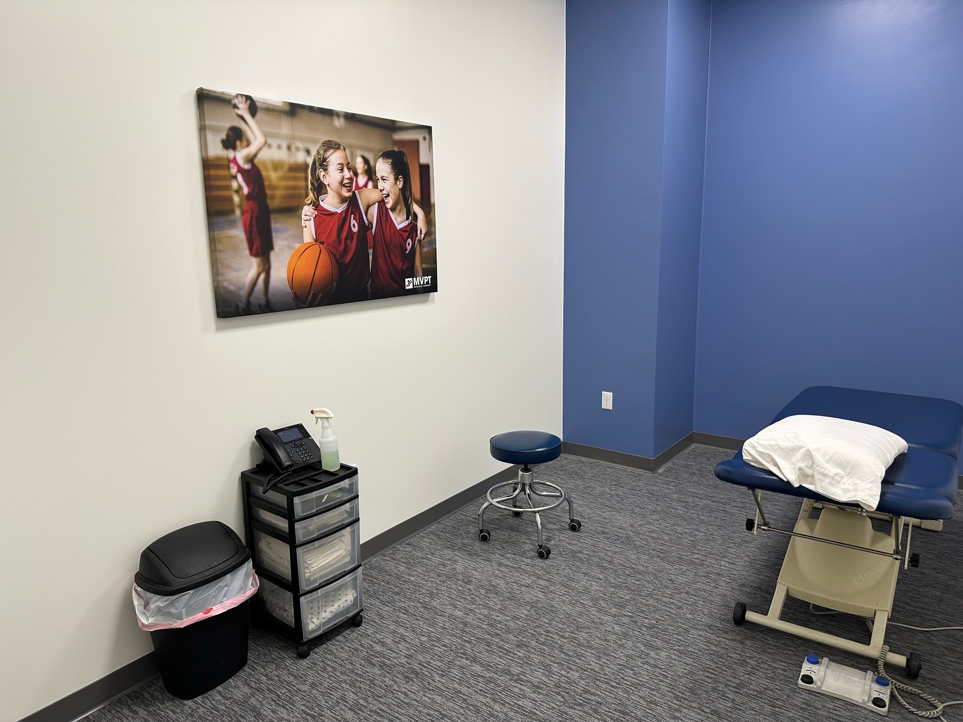MVPT - Bedford NH patient care room