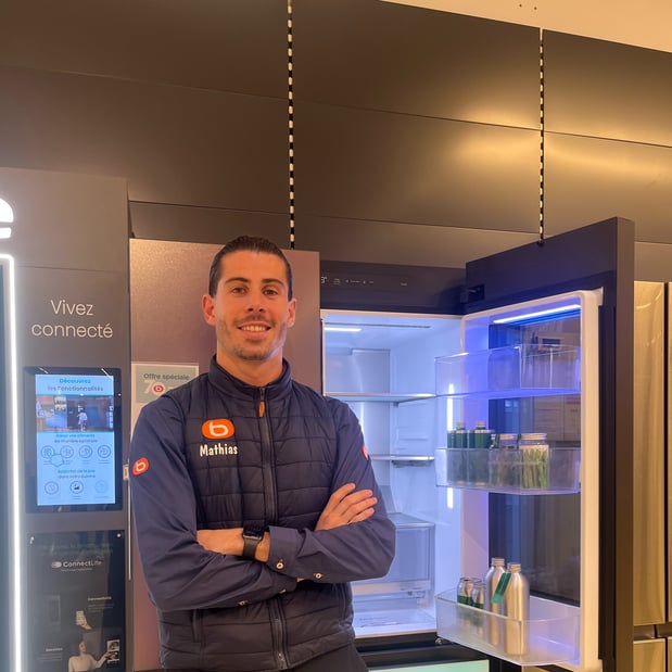 Mathias un de nos conseillers client de Boulanger Nîmes
