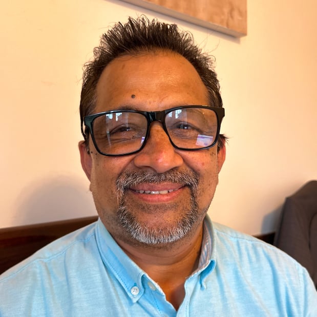 An image of UW partner Shaji Mampilly Jose