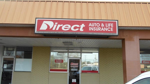 Direct Auto Insurance storefront located at  1999 Highway 80 West, Jackson