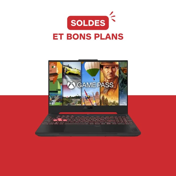 Ordinateur gaming Asus au sein du magasin Boulanger Aix-en-Provence proche de Puyricard, Salon de Provence, Aix-les-milles et Pertuis