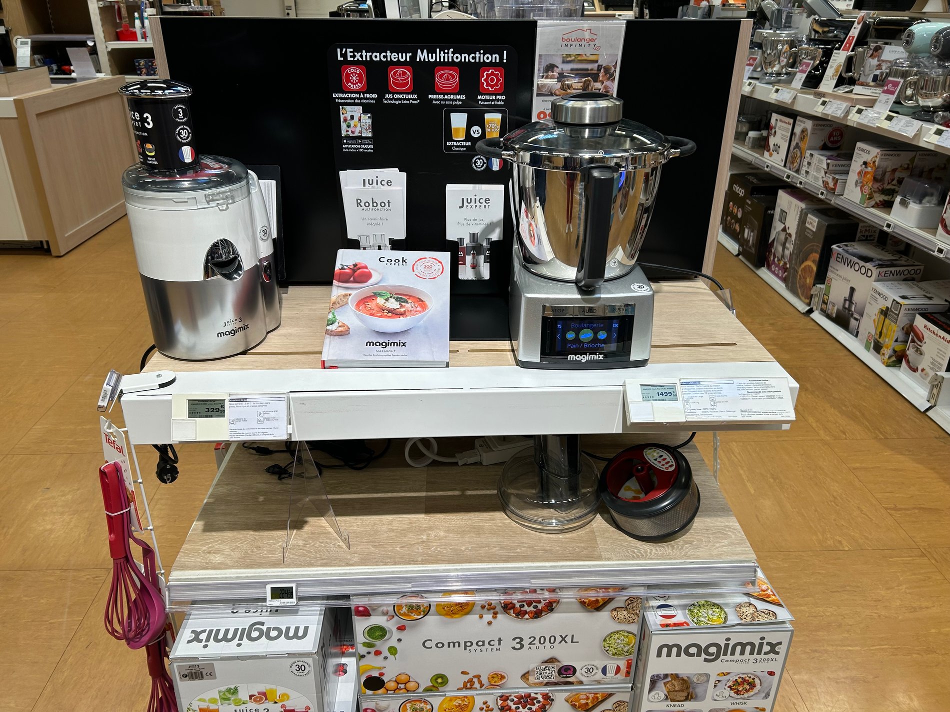 Venez découvrir l univers des robots cuiseurs dans votre magasin Boulanger de Grenoble-St Egrève