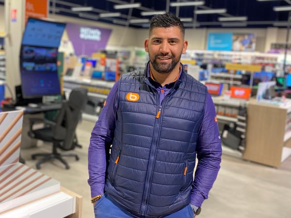 Osman,
directeur du magasin Boulanger Lille Esquermoise