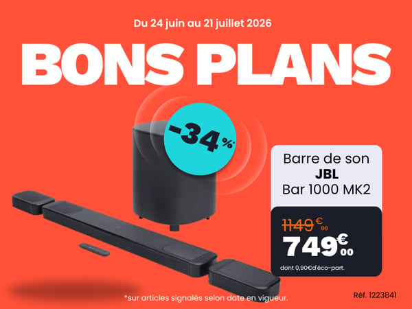 Barre de son JBL Bar 1000 MK2