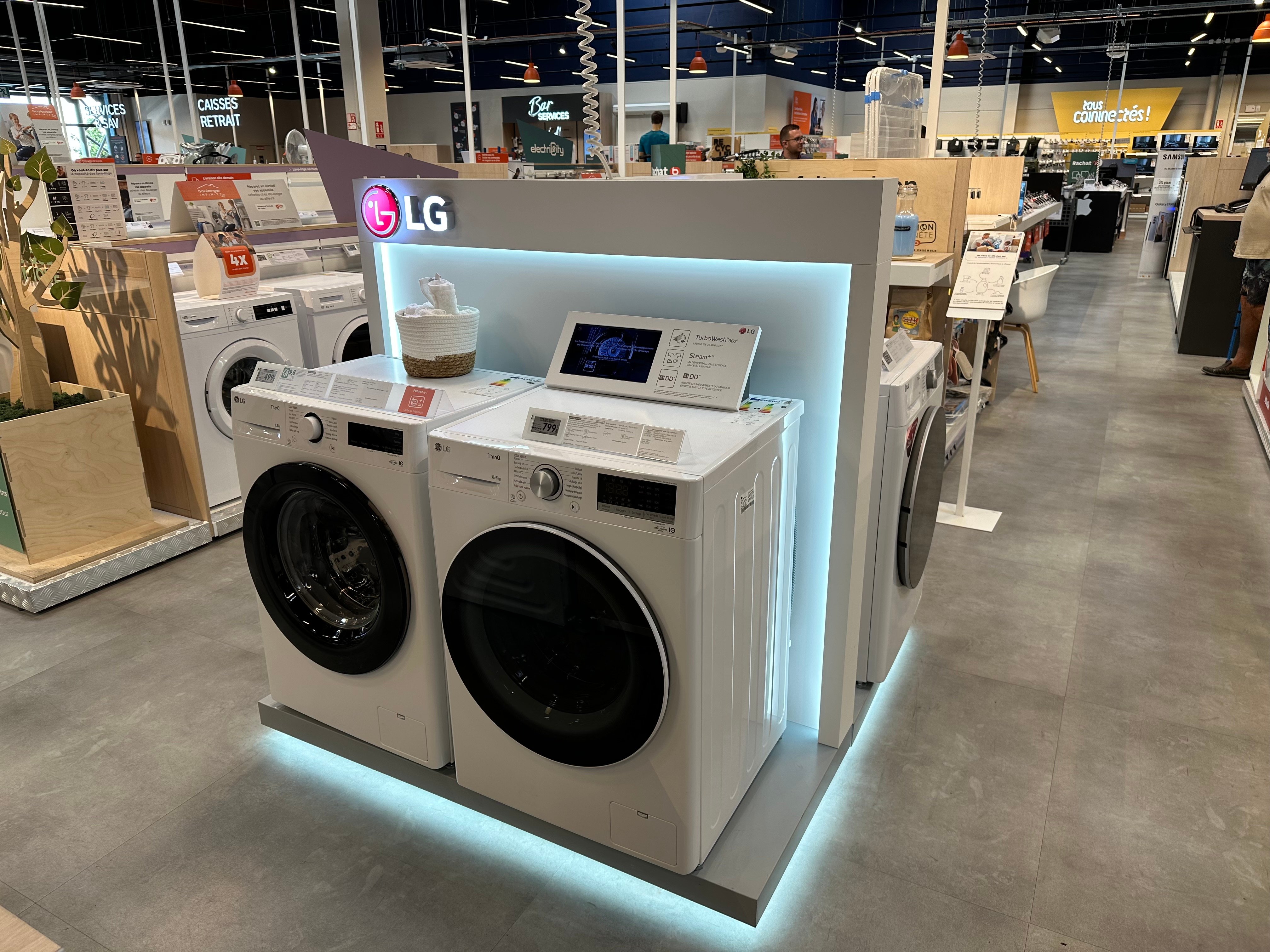 Boulanger Ollioules Lave Linge LG