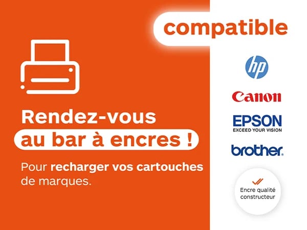Pour recharger vos cartouches