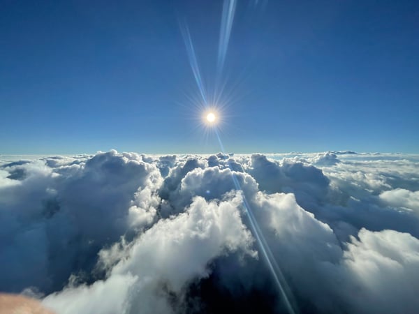 Freiheit über den Wolken