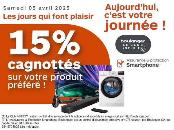 promos
soldes
offres
cagnotte
infinity