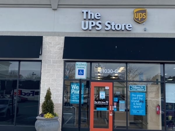 The UPS Store #7301 in Milestone Shopping Center, Germantown MD, 20876