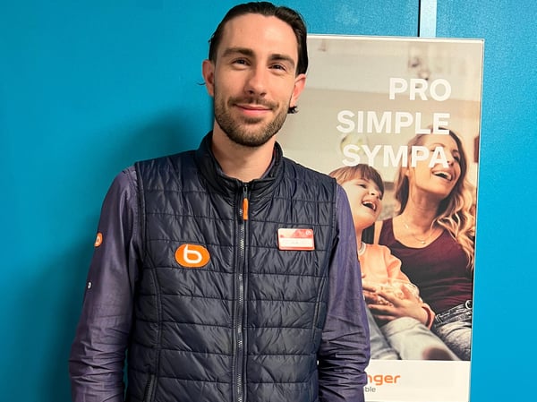 Animateur commerce confort dans le magasin boulanger cannes mandelieu