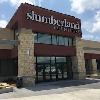 Slumberland Furniture Storefront in Cedar Falls, IA.