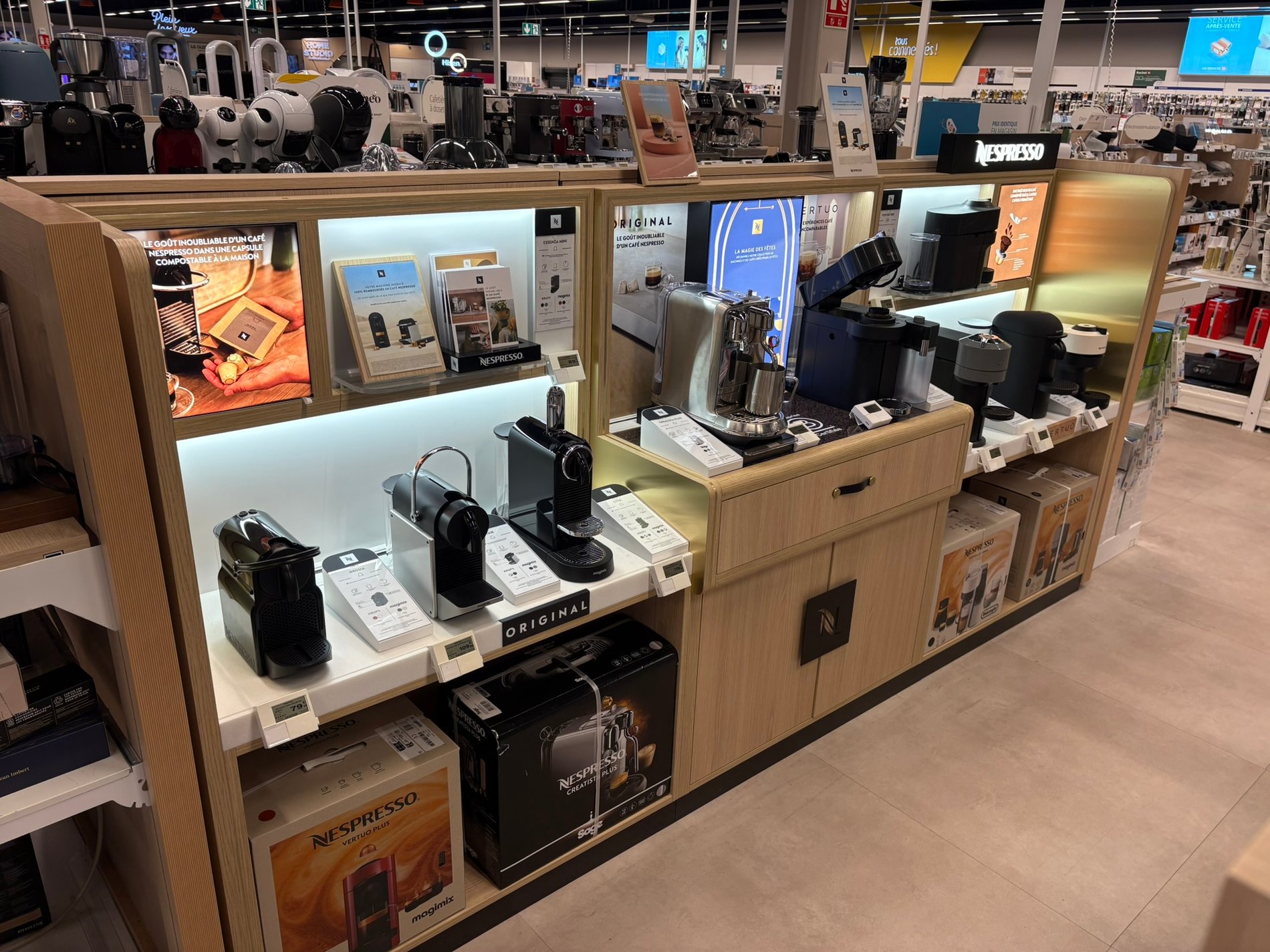 Espace Nespresso dans votre magasin Boulanger Thionville Terville
