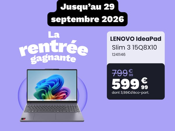 Ordinateur en promo boulanger beauvais