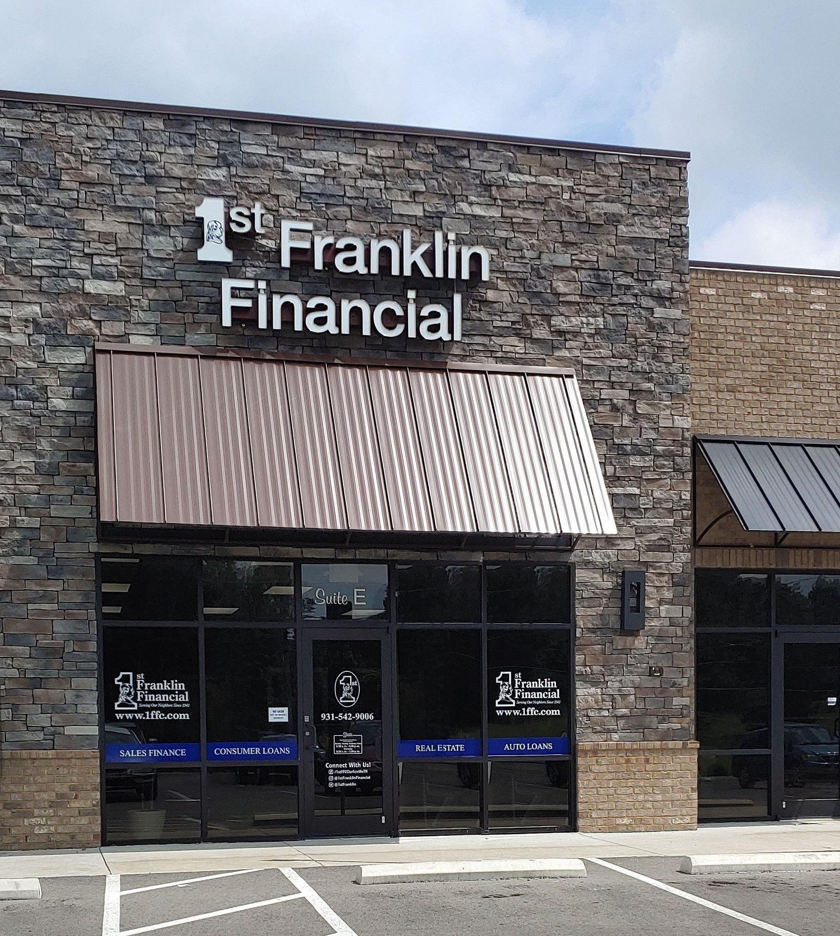 1st Franklin Financial in Clarksville, TN 37043 Personal Installment