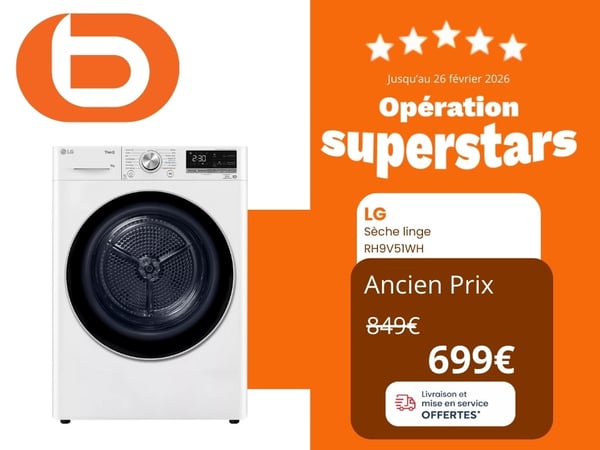Opération Superstars, dans votre magasin Boulanger Cahors !
