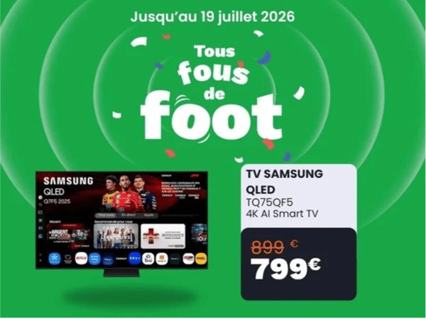 TV QLED SAMSUNG TQ75Q7F5 4K AI SmartTV 2025