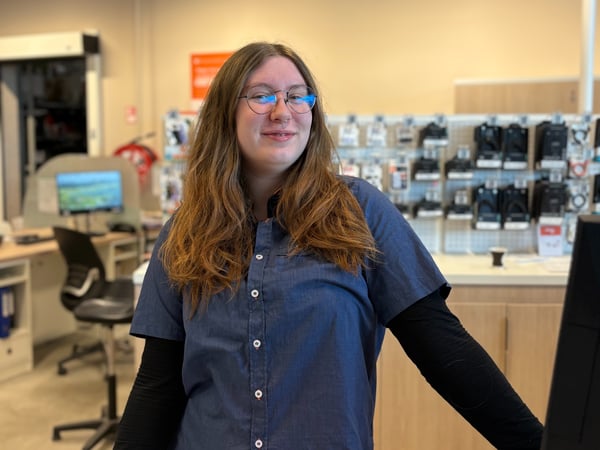 Eva, conseillère service client 
Boulanger Strasbourg la Vigie