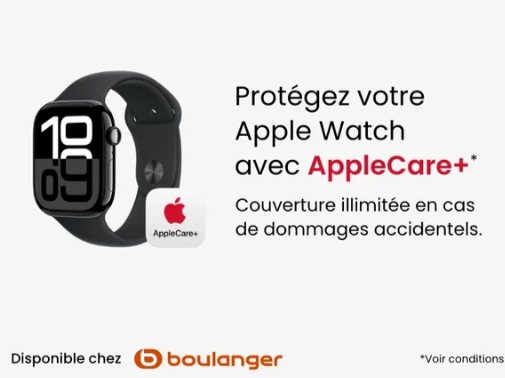 Applecare+ : Protégez votre Apple Watch