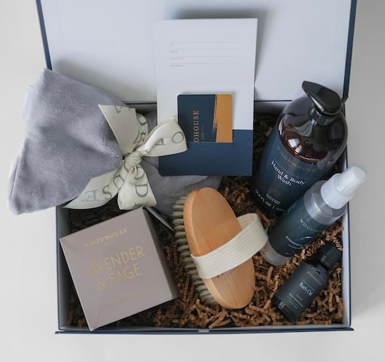 A Woodhouse Spa Box is a curated, luxurious way to gift calm and comfort this season.