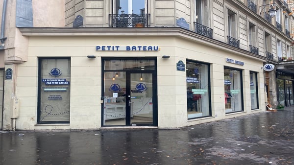 Petit Bateau Paris: French Designer Clothing at 20 rue Pierre Lescot