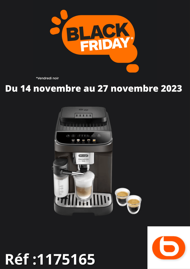 Expresso Broyeur Delonghi Magnifica Evo ECAM293.61.BW marron
Boulanger Annemasse