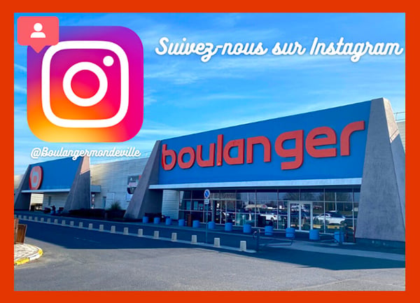 Boulanger Caen Mondeville est sur Instagram