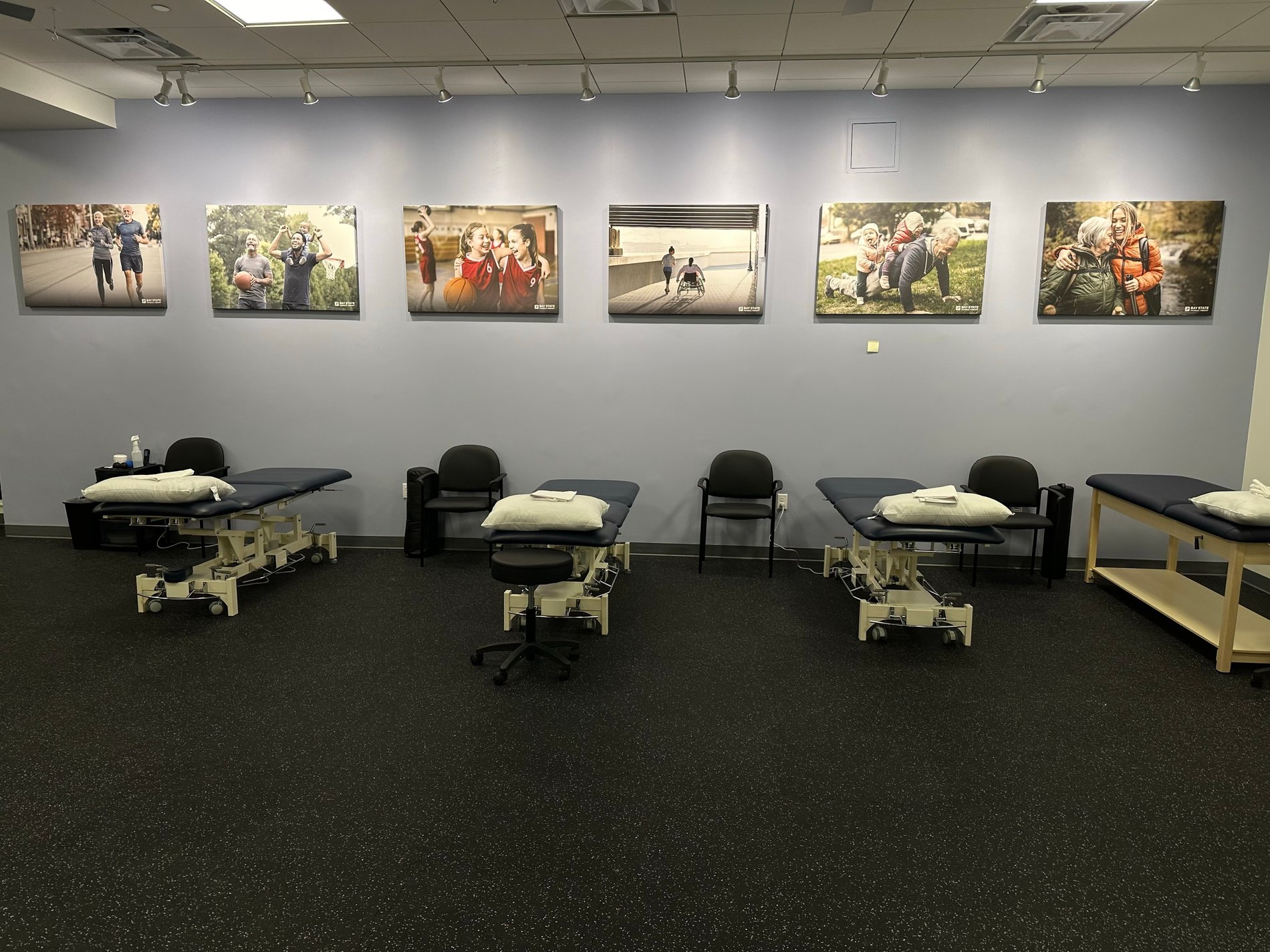 PT Area inside Somerville MA Bay State PT Clinic