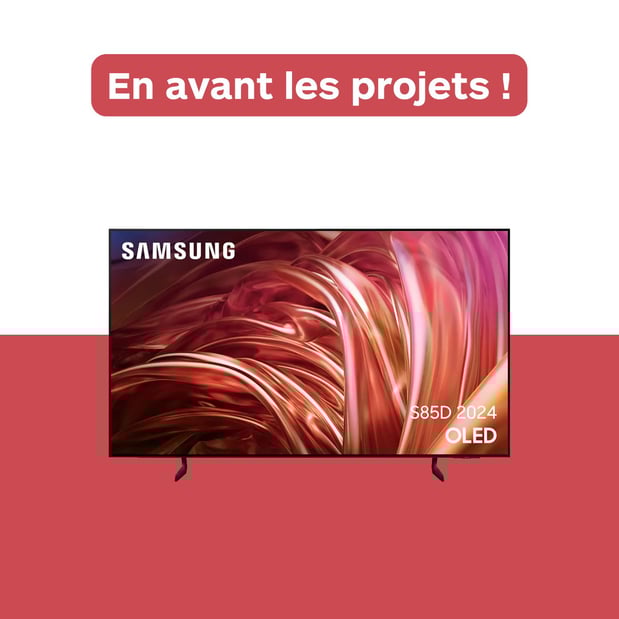 TV Oled Samsung au sein du magasin Boulanger Aix-en-Provence proche de Puyricard, Pertuis, Aix-les-milles et Salon de Provence