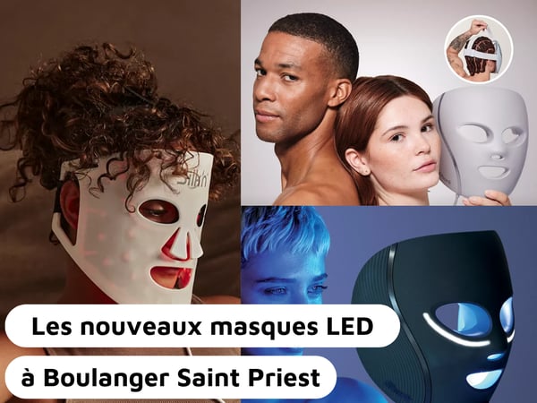 Masque LED shark et silk'n Boulanger Saint Priest