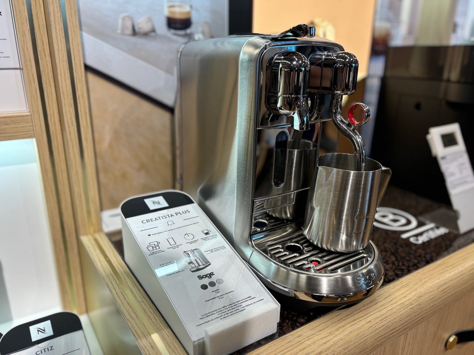 Marque Sage chez Nespresso