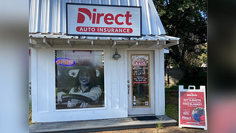 Direct Auto Insurance storefront located at  6389 Spanish Fort Blvd, Spanish Fort