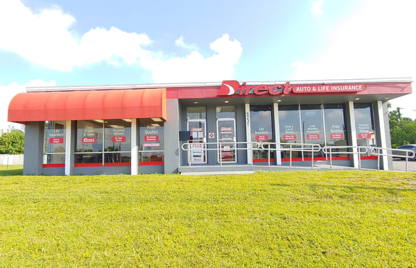 Direct Auto Insurance storefront at  5231 East Colonial Dr,  Orlando