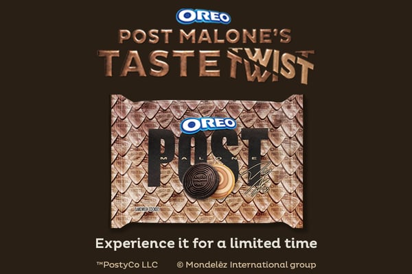 post malone taste twist Oreo cookie presale