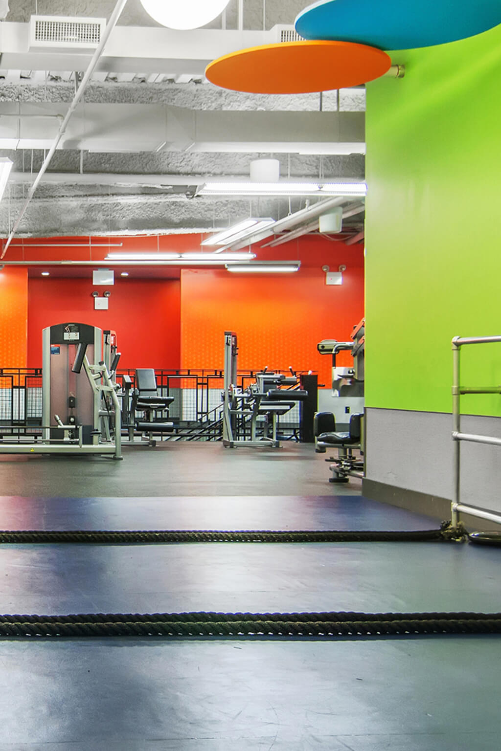 All Blink Fitness Gyms in NY cardio equipment, strength equipment