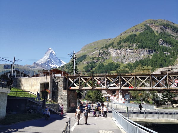 Getwing-Brücke, Zermatt