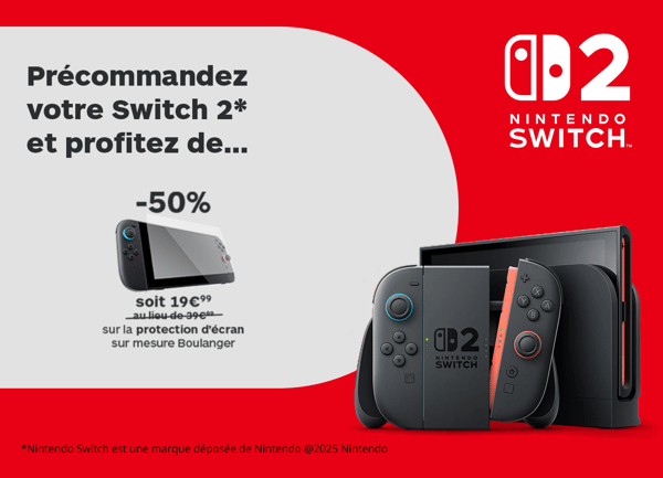 Pré commande de la nouvelle NINTENDO switch 2 dès le 03 avril ! Lancement le 05 juin! chez Boulanger Bordeaux Mérignac.