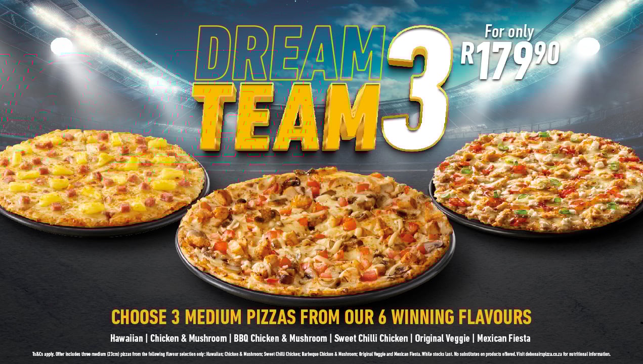 Debonairs Pizza Dundonald Pizza Delivery