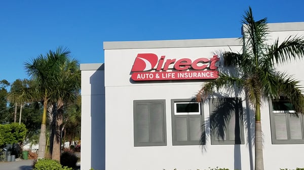 Direct Auto Insurance storefront located at  1003 First Street East, Bradenton