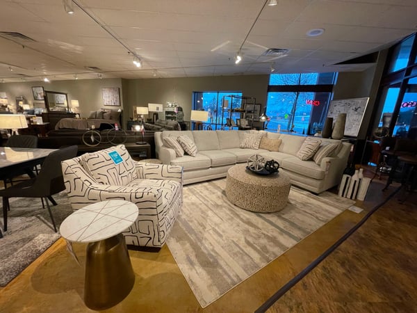 Slumberland Furniture Store in Waite Park,  MN - Living Room Vignette