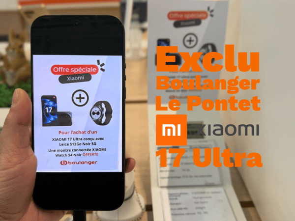 xiaomi 17 ultra boulanger le pontet