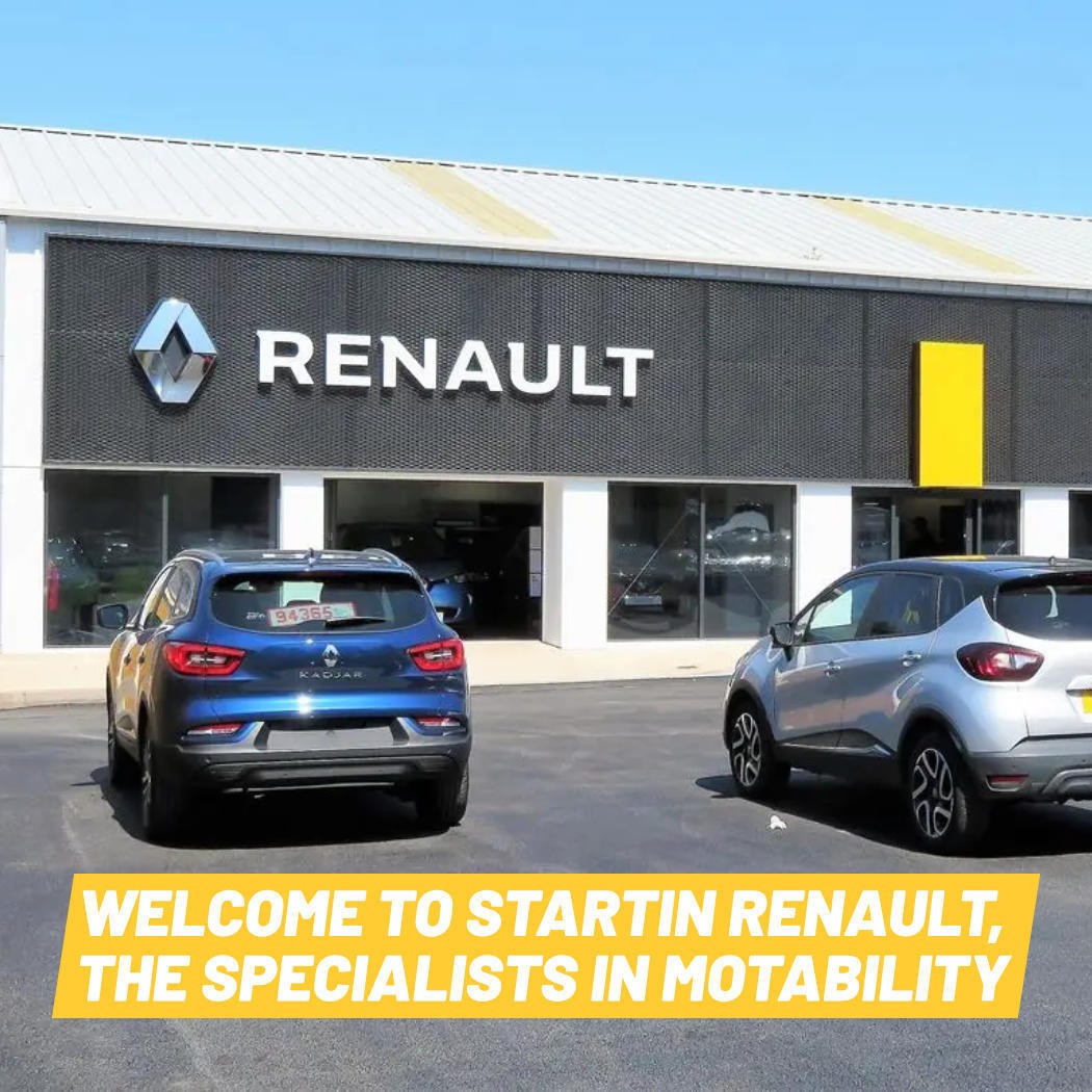 Motability Scheme at Startin Renault Worcester