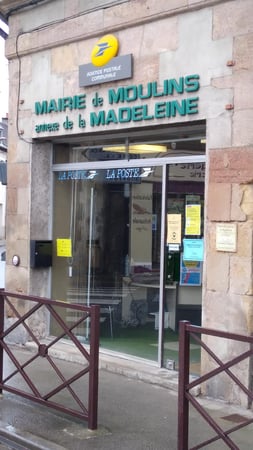 Photo du point La Poste Agence Communale MOULINS Mairie