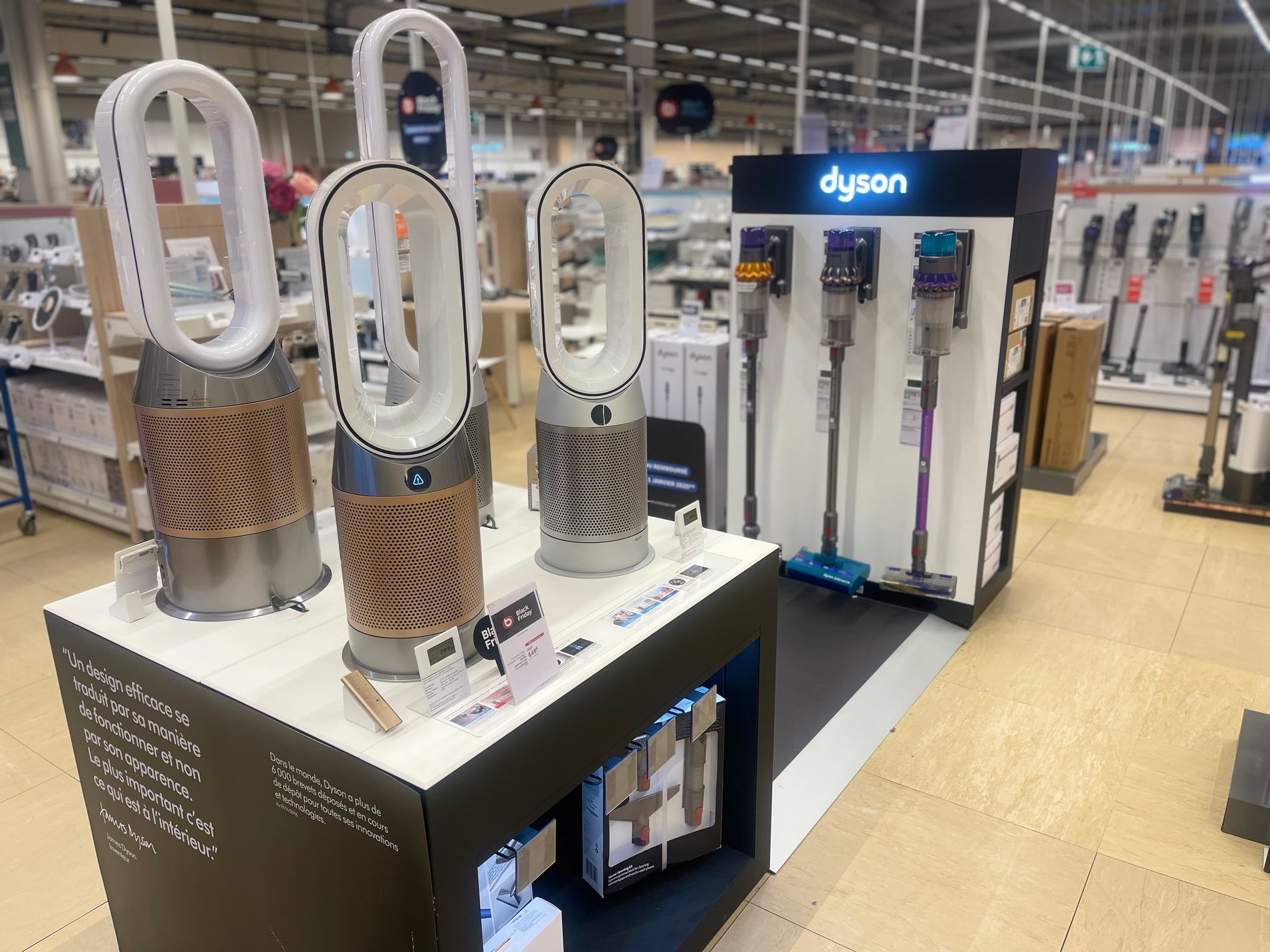 purificateur dyson HP09 , HP10, TP10, PH04, TP00, HP7A, TP7A à boulanger nantes atlantis saint herblain