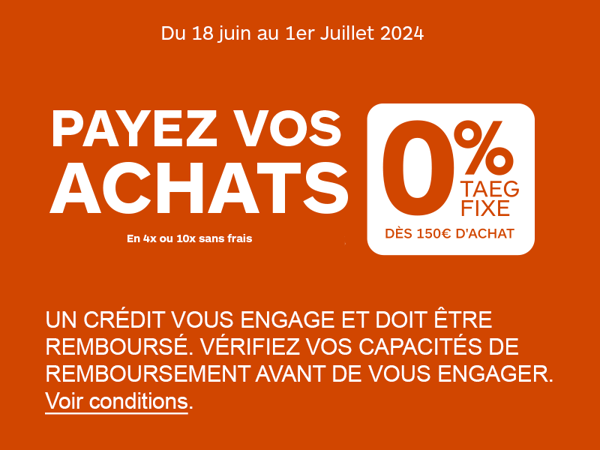 financement pour l'ouverture du magasin d'électroménager et multimédia Boulanger Davézieux
